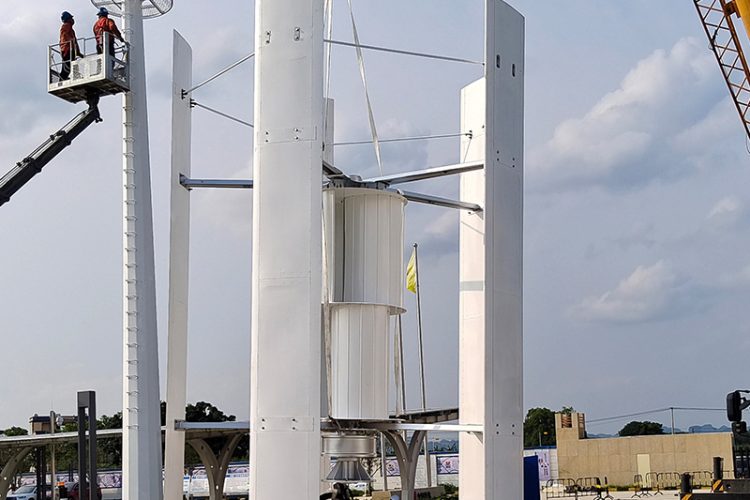 H-type 10kW wind turbine, factory shipped, with a 10000 square meter factory