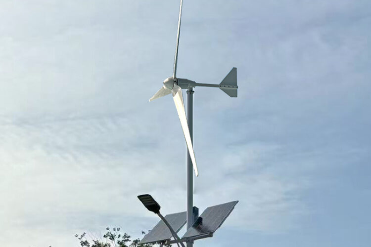 2.5kW-3kW small horizontal axis wind turbine, shipped by the manufacturer