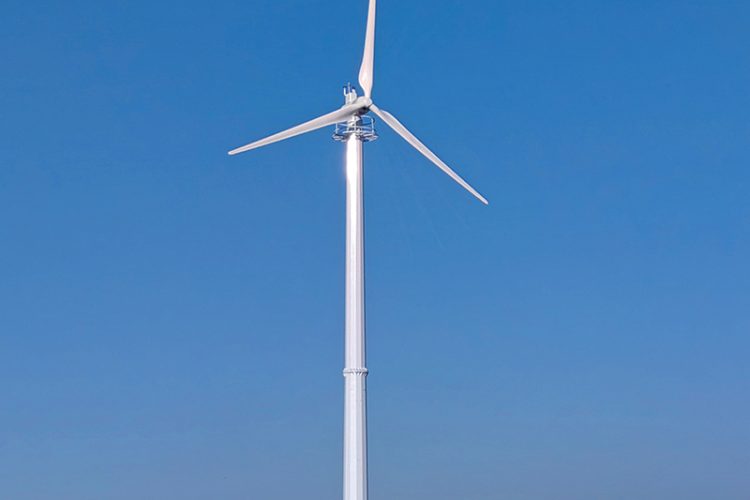 20-200kW electronically controlled wind turbine has a high wind energy utilization rateA 50kW electronically controlled wind turbine has a high wind energy utilization rate