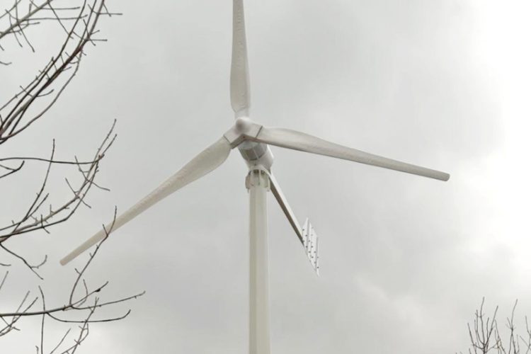 5kW-30kW small wind turbine, low-speed permanent magnet generator, mechanical braking, automatic adjustment of windward angle