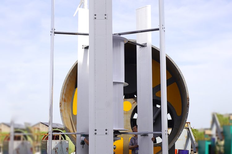 H-type 10kW wind turbine, factory shipped, with a 10000 square meter factory