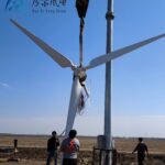 5kW-30kW wind turbine, active pitch control, mechanical braking, factory delivery-缩略图